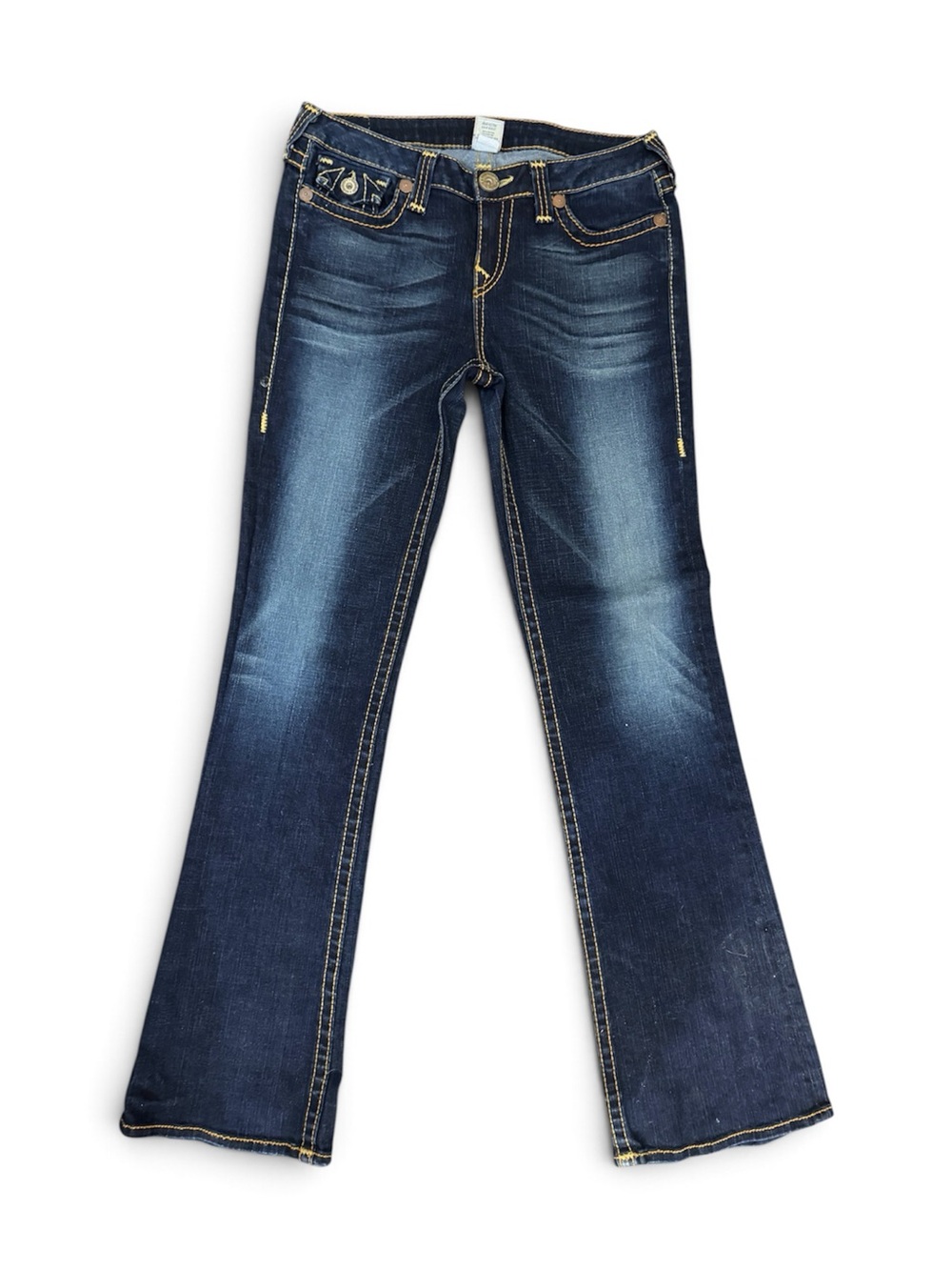 TRUE RELIGION DARK WASH FLARE JEANS 🦋🩵